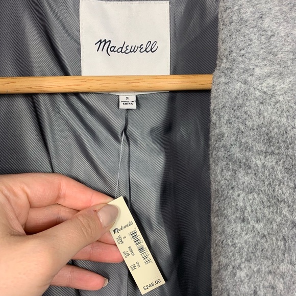 NWT Madewell Elmcourt Coat - Picture 7 of 8